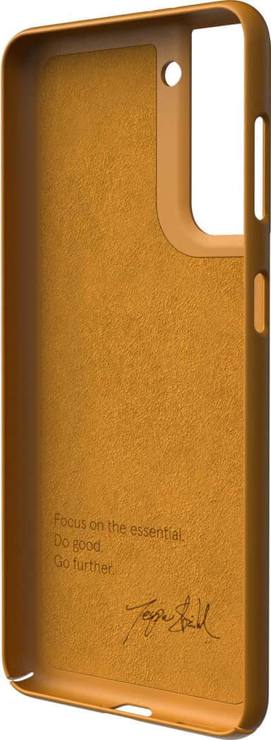 Nudient Samsung Galaxy S21 Plus suojakuori (keltainen)