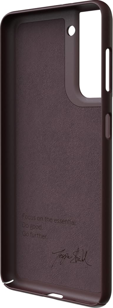 Nudient Samsung Galaxy S21 Plus suojakuori (punainen)