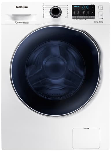 Samsung kuivaava pyykinpesukone WD80J5420AW Samsung kuivaava pyykinpesukone WD80J5420AW