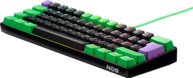 NOS C-450 Mini PRO RGB pelinäppäimistö (Riddle)