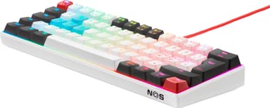 NOS C-450 Mini PRO RGB pelinäppäimistö (Tilt)