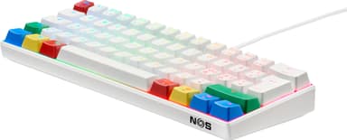 NOS C-450 Mini PRO RGB pelinäppäimistö (RGBY)
