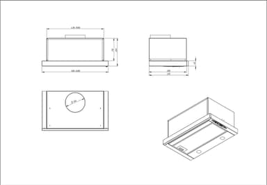 Ecotronic liesituuletin EPOC608S2 (teräs)