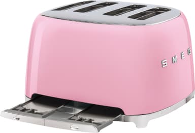 Smeg 50´s Style leivänpaahdin TSF03PKEU (vaaleanpunainen)