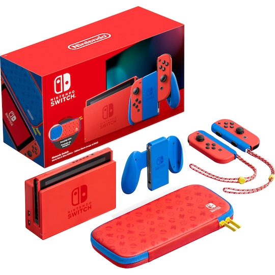 Nintendo Switch Mario Red & Blue Edition pelikonsoli