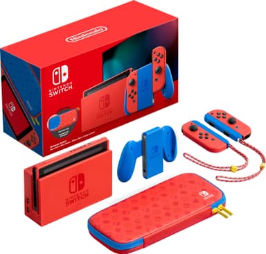 Nintendo Switch Mario Red & Blue Edition pelikonsoli