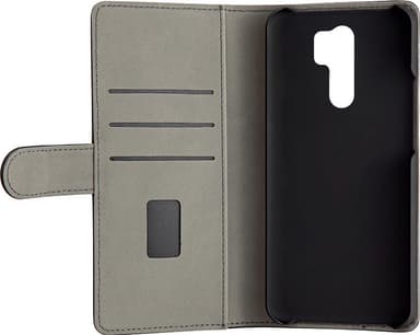 Gear Xiaomi Redmi 9 lompakkokotelo (musta)
