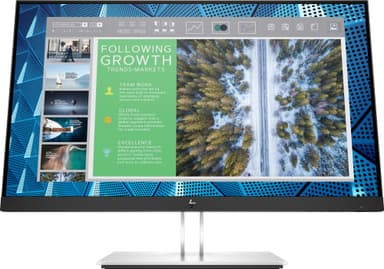 HP EliteDisplay E24q G4 23,8" näyttö (musta)