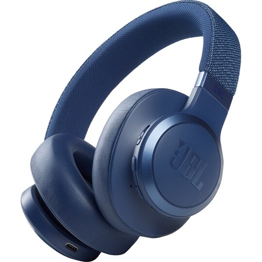JBL LIVE 660NC langattomat around-ear kuulokkeet (sininen)
