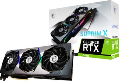MSI GeForce RTX 3080 SUPRIM X 10GB näytönohjain