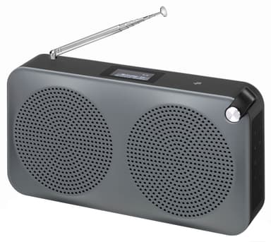 Sandstrøm DAB+ kannettava radio SCARIADUBK17E (musta)