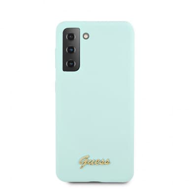 Guess Samsung Galaxy S21 Plus Kuori Metal Logo Vaaleansininen