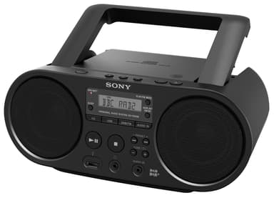 Sony ZS-PS55B CD soitin DAB+/FM radio (musta)