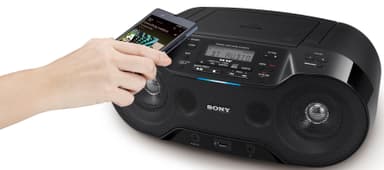 Sony ZS-RS70BTB CD Bluetooth soitin (musta)