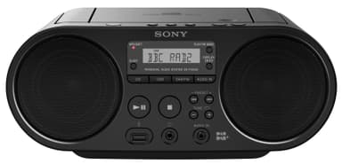 Sony ZS-PS55B CD soitin DAB+/FM radio (musta)