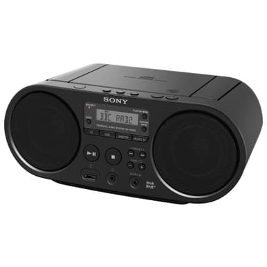 Sony ZS-PS55B CD soitin DAB+/FM radio (musta) - Gigantti verkkokauppa