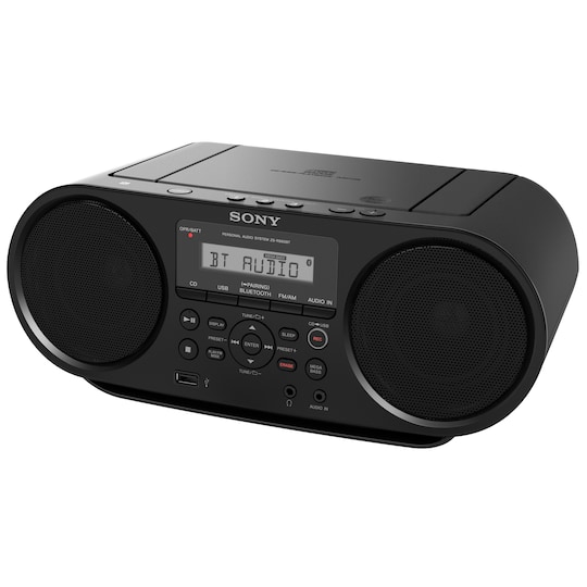 Sony ZS-RS60BT CD Bluetooth soitin (musta)