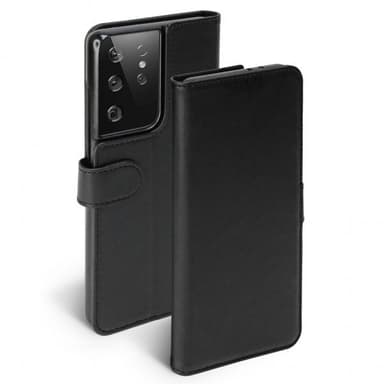Krusell Samsung Galaxy S21 Ultra Kotelo PhoneWallet Musta