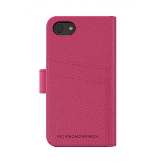 Richmond & Finch iPhone 6/6S/7/8/SE Suojakotelo Wallet Löstagbart Suojakuori Vaaleanpunainen