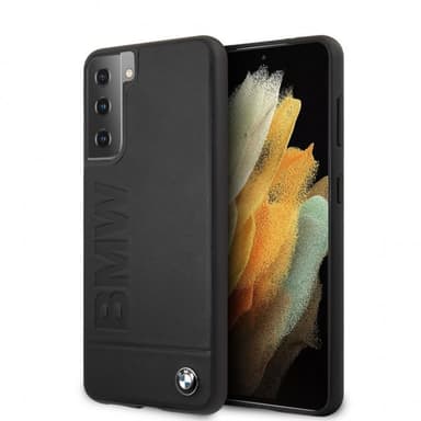 BMW Samsung Galaxy S21 Plus Kuori Logolla Musta