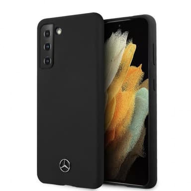 Mercedes Benz Samsung Galaxy S21 Plus Kuori Logolla Musta