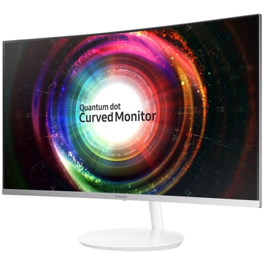 Samsung Curved C32H711 31.5" näyttö (valkoinen)