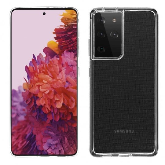 Samsung Galaxy S21 Ultra Kuori SoftCover Läpinäkyvä Kirkas