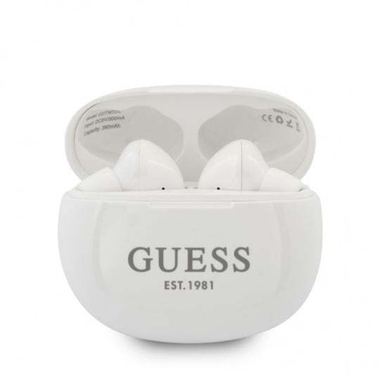 Guess Kuulokkeet True Wireless Stereo Headset Valkoinen