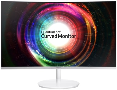 Samsung Curved C32H711 31.5" näyttö (valkoinen)