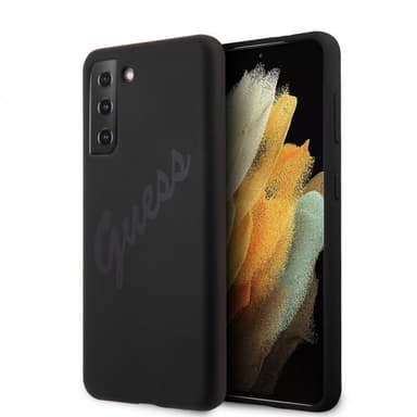 Samsung Galaxy S21 Plus Kuori Vintage Logo Musta