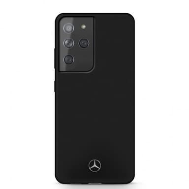 Mercedes Benz Samsung Galaxy S21 Ultra Kuori Logolla Musta