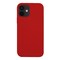 iPhone 12 silikonikuori suunniteltu toimimaan MagSafe - Red