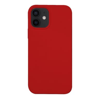 iPhone 12 silikonikuori suunniteltu toimimaan MagSafe - Red