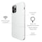 iPhone 12 Pro Max silikonikuori suunniteltu toimimaan MagSafe - White