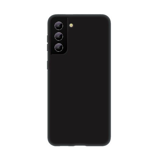 Samsung Galaxy S21+ (Plus) Nestemäinen silikoni Kotelo- Black