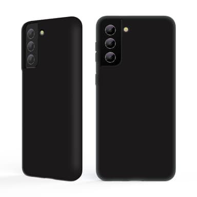 Samsung Galaxy S21+ (Plus) Nestemäinen silikoni Kotelo- Black