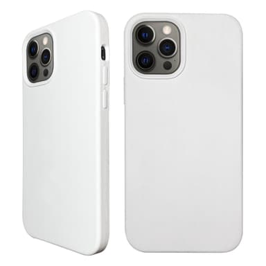 iPhone 12 Pro Max silikonikuori suunniteltu toimimaan MagSafe - White