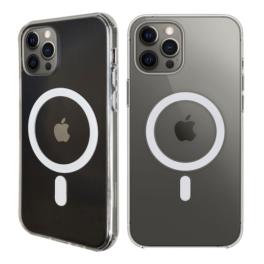 iPhone 12 Pro kirkas suojakuori suunniteltu toimimaan MagSafe - Clear