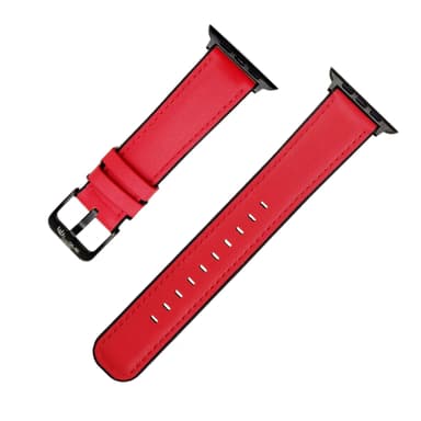 Aitoa nahkaa Apple Watch ranneke 38/40 mm Red