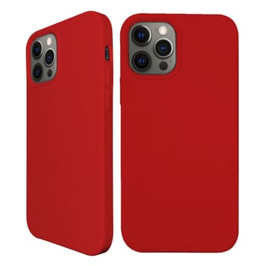 iPhone 12 Pro Max silikonikuori suunniteltu toimimaan MagSafe - Red