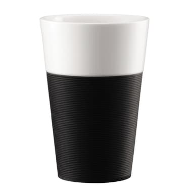 Bodum 2 kpl mukeja silikonireunuksella BISTRO