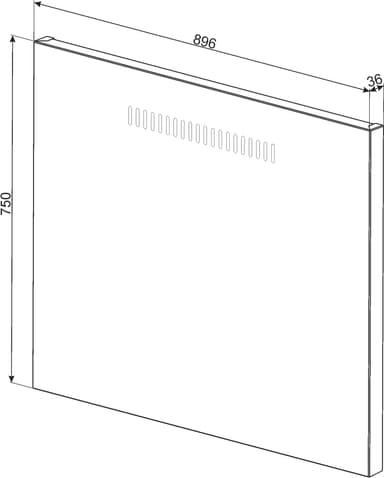 Smeg roiskesuoja KITC9X9