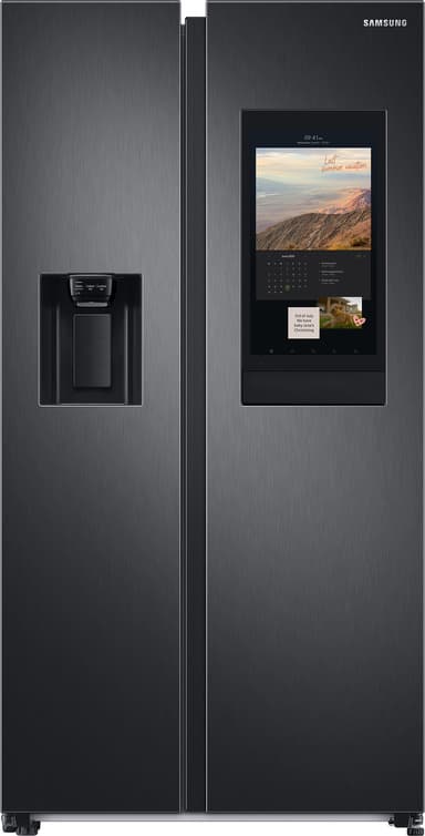 Samsung Family HUB side by side jääkaappipakastin RS6HA8891B1/EF (musta)