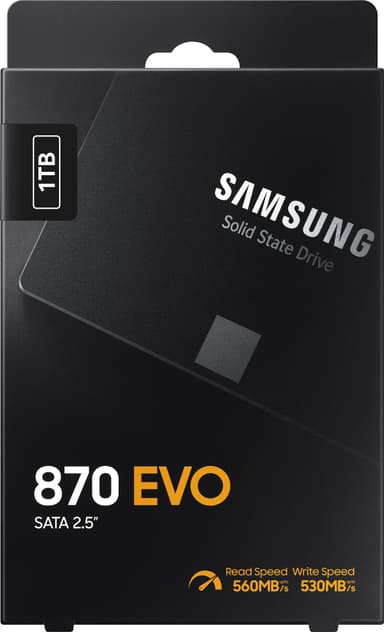 Samsung 870 EVO sisäinen SATA SSD asema (1 TB)