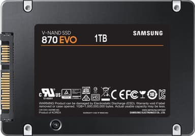 Samsung 870 EVO sisäinen SATA SSD asema (1 TB)