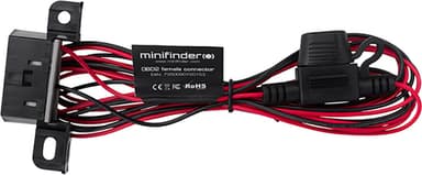Minifinder Zepto OBD virta-adapteri