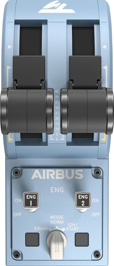 Thrustmaster TCA Quadrant Airbus Edition kaasuvipuohjain