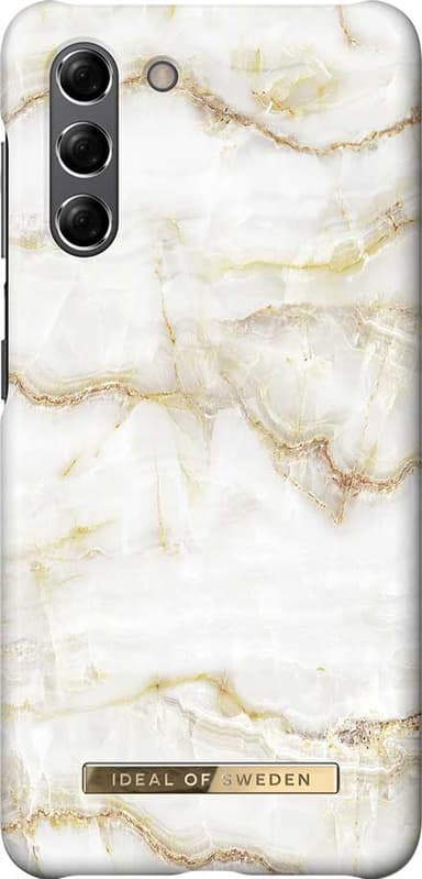 iDeal of Sweden suojakuori Samsung Galaxy S21 (Gold Pearl Marble)