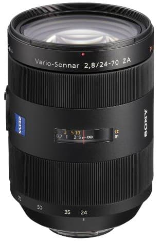 Sony 16.35mm laajakulma zoomobjektiivi