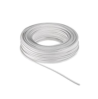 Goobay - Kaiutinkaapeli Valkoinen  2 x 1 5 mm²  25m